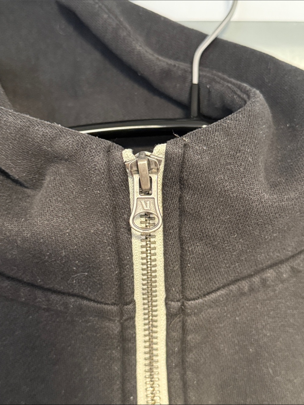 Vuori Charcoal Half-Zip Hoodie - Picture 3 of 5